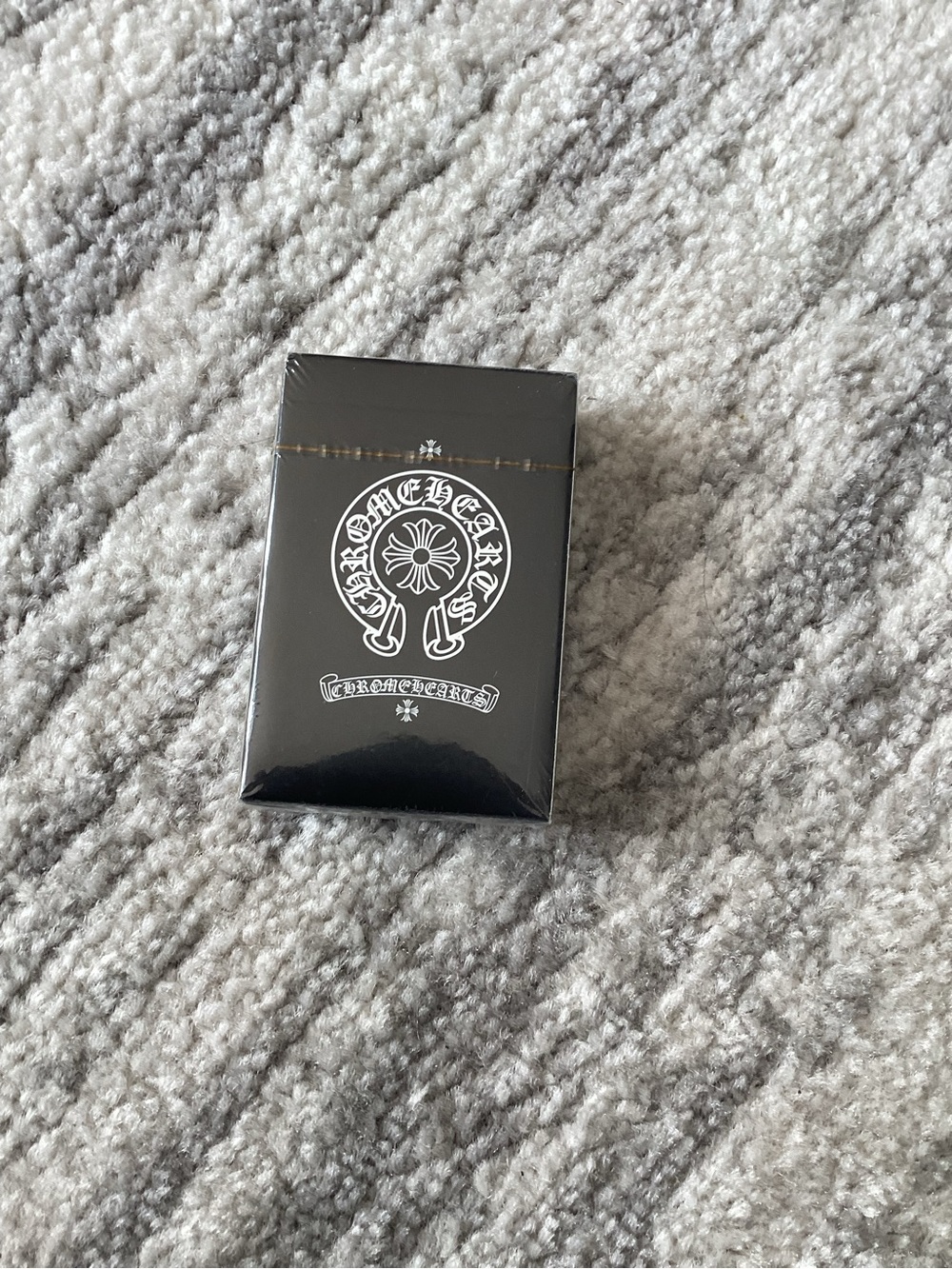 Chrome Hearts Black Playing Cards - Black